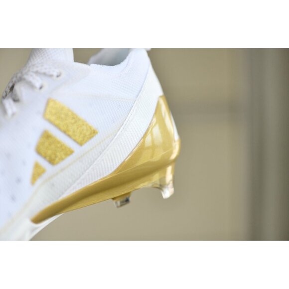 New! Size: 7 Men | ADIDAS Adizero Electric+ White/Gold IE3287 Football/Soccer - Picture 9 of 16
